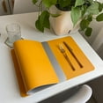 thumbnail image 3 of Insulation Pad Anti-scalding Anti-slip Faux Leather Nordic Style Dining Table Place Mat Home Decor Daily Use, 3 of 8