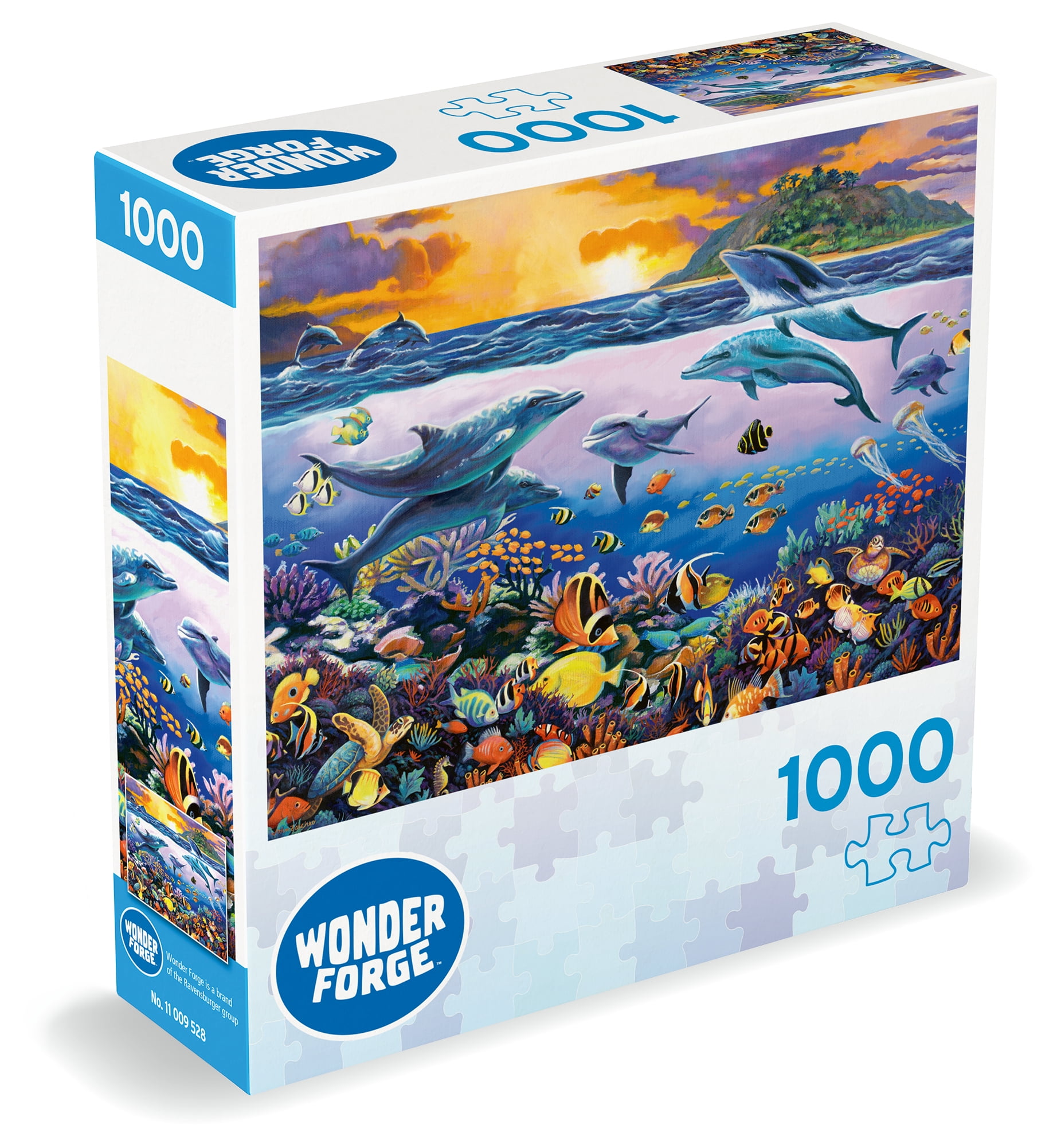 Ravensburger Underwater Frolic 1000 Piece Jigsaw Puzzle - Walmart.com