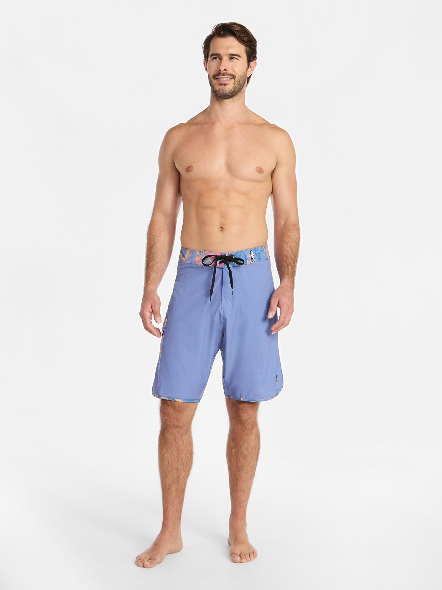 Maui and Sons Men's Paradise 4 Way Stretch Board Shorts, Sizes 30-38