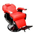 thumbnail image 2 of Kit Sillon Barberia Reclinable Estetica Rojo Lava Cabezas Portatil Nanofort, 2 of 12