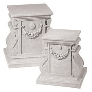 Design Toscano Classic Statuary Garden Plinth Base Riser, Large 15 Inch