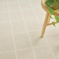 thumbnail image 4 of Nourison Serenity Home Geometric Ivory Cream 7'10" x 9'10" Area Rug (8x10), 4 of 10