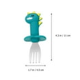 thumbnail image 5 of ACDANC 2026 New Baby Learning Spoon for Kids Made From Safe Silicone and Stainless Steel Black Cartoon Design Kids Spoons for Feeding, Self-Learning, Toddlers, Baby Meals, Home Use, 5 of 7