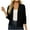 Black, variant on ZZwxWA Women's 2025 Trendy Cropped Cardigan Sweaters Dressy Casual Womens Classic 3/4 Sleeve Open Front Cardigan Shrugs for Dresses