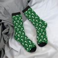 thumbnail image 5 of Lsque Happy St. Patrick's Day Printed Men's Crew Socks, Soft Durable Breathable Moisture-Wicking with Odor Control Cotton socks, 5 of 6