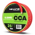 thumbnail image 1 of Cargadores Amp Wire KeyLine, calibre 8, 25 pies, CCA rojos, 1 of 7