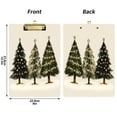 thumbnail image 5 of FORMRS Acrylic Clipboard with Low Profile Clip Standard A4 Letter Size, 12.5" x 9", Cartoon Christmas Trees, 5 of 8