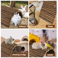 thumbnail image 2 of Puente de Madera para Conejo Kathson para Cuy, Chinchilla y Hurón, 2 of 7