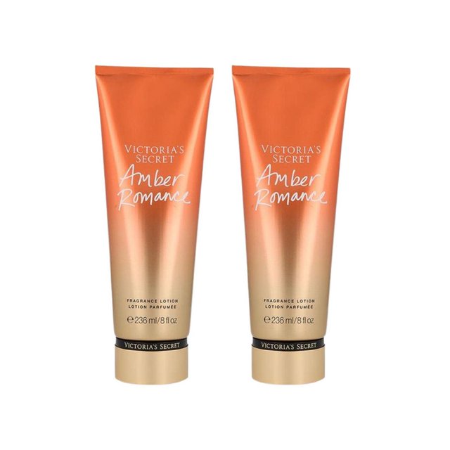 Pack de 2 Body Lotion Amber Romance de Victoria's Secret 236 ml