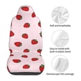 thumbnail image 5 of Fuzoiu Strawberry Print Seat Covers Set, Car Seat Covers Front Seats, Car Seat Protector, Car Seat Cushion, Seat Covers Carseat Cover Universal Fit for Most Cars, 5 of 7