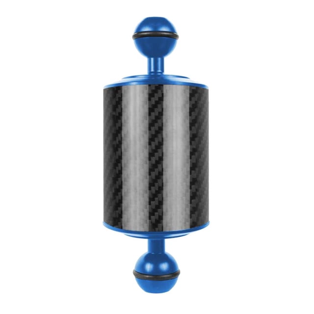 Fibra de carbono con de flotabilidad acuático de 5 ``, doble flotante, cámara de buceo con flotante, bandeja de buceo, 60 mm Yotijar Brazo de doble bola de flotabilidad