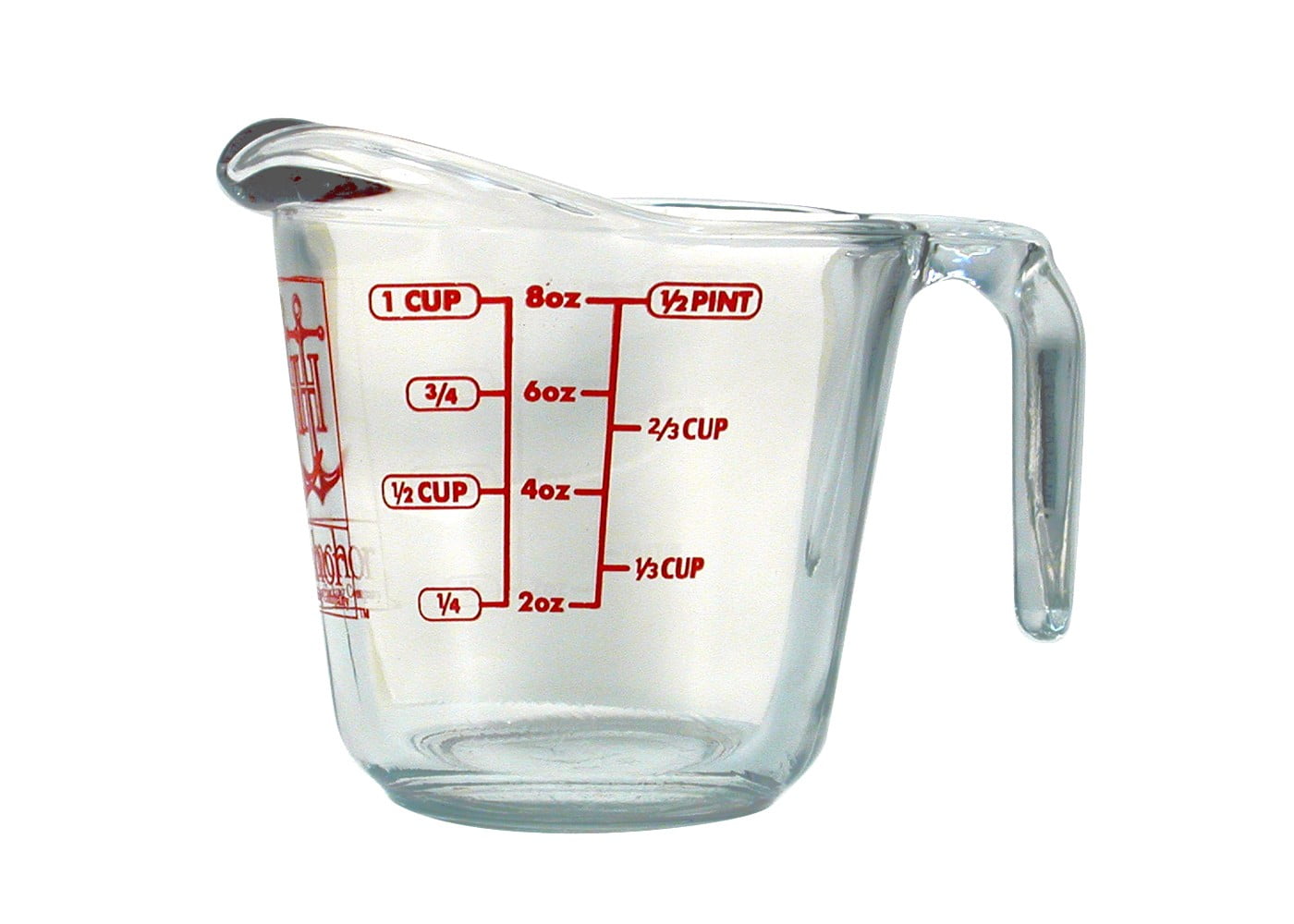 Anchor Hocking 8  oz  Measuring Cup  Walmart com 