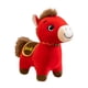 thumbnail image 2 of Peluche de caballo, muñeco suave, adorno de Año Nuevo Chino 2026 para niños 20 centímetros, 2 of 9
