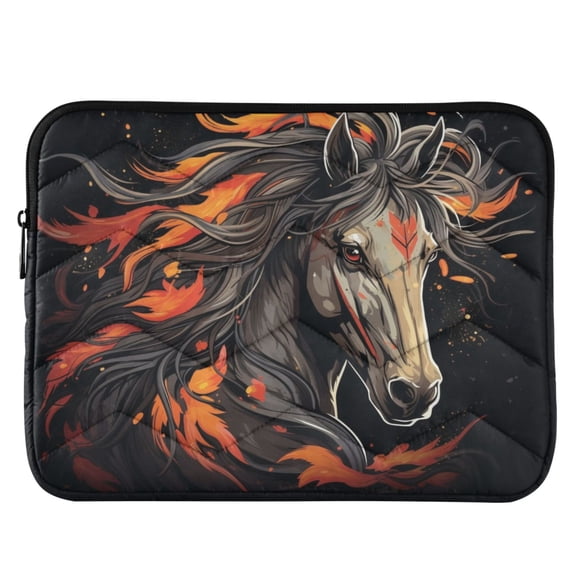 ALAZA Cool Horse Pattern Laptop Sleeve Case for 13-14 Inch Computer Cover Bag Medium
