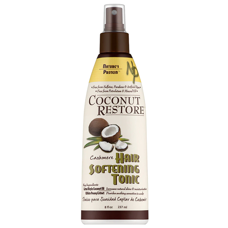 Nature's Protein Coconut Restore Hair Softening Tonic 8 Oz