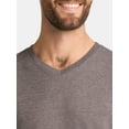 thumbnail image 4 of George Men's & Big Men's Relaxed Fit Short Sleeve V-Neck Tee, Sizes S-3XL, 4 of 5