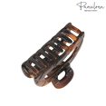 thumbnail image 5 of Parcelona French Elite Medium Covered Spring Tortoise Shell Jaw Hair Claw Clamp, 5 of 8