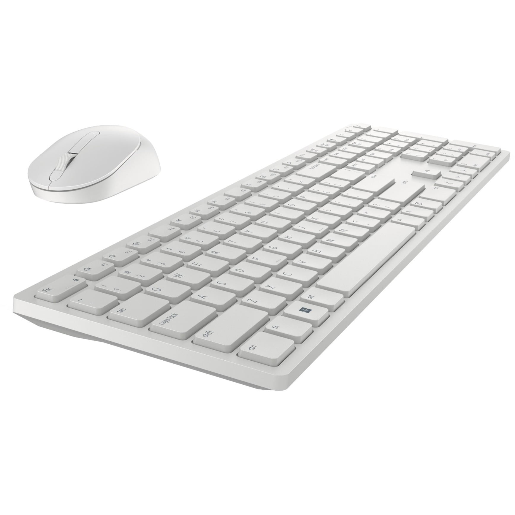 Dell Pro Wireless Keyboard and Mouse, KM5221W White - Walmart.com