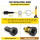 thumbnail image 5 of VEVOR Expansor de tubo de escape hidráulico, tamaño de 1-5/8" a 4-1/4", estirador de tubo hidráulico manual de 10 T con 4 troqueles y 2 estuches de almacenamiento para tubos de cobre y aluminio, 5 of 9