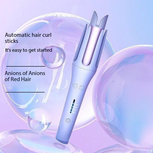 Auto Wave Curler​ Dorm Safe · Ionic · 45s Heat