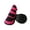 Pink, variant on Pet Life ® 'Performance-Coned' Premium Stretch High Ankle Support Dog Shoes - Set Of 4
