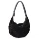 thumbnail image 1 of Bolso Crescent Con Múltiples Bolsillos Gamuza Fruncida para Viajes Mujeres Y Hombres, 1 of 9