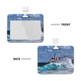 thumbnail image 2 of Kdxio Lighthouse in Havana Card Badge Holder Work Badge Sleeve for Office, School, Factory, ID Credit Cards, Driver Licenses and Passes, 2 of 7