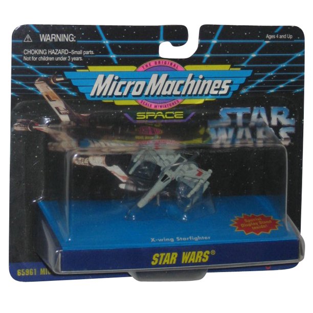 Star Wars Space Micro Machines XWing Starfighter Toy Space Ship