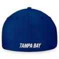 thumbnail image 4 of Men's Fanatics Blue Tampa Bay Lightning Core Primary Logo Flex Hat, 4 of 4
