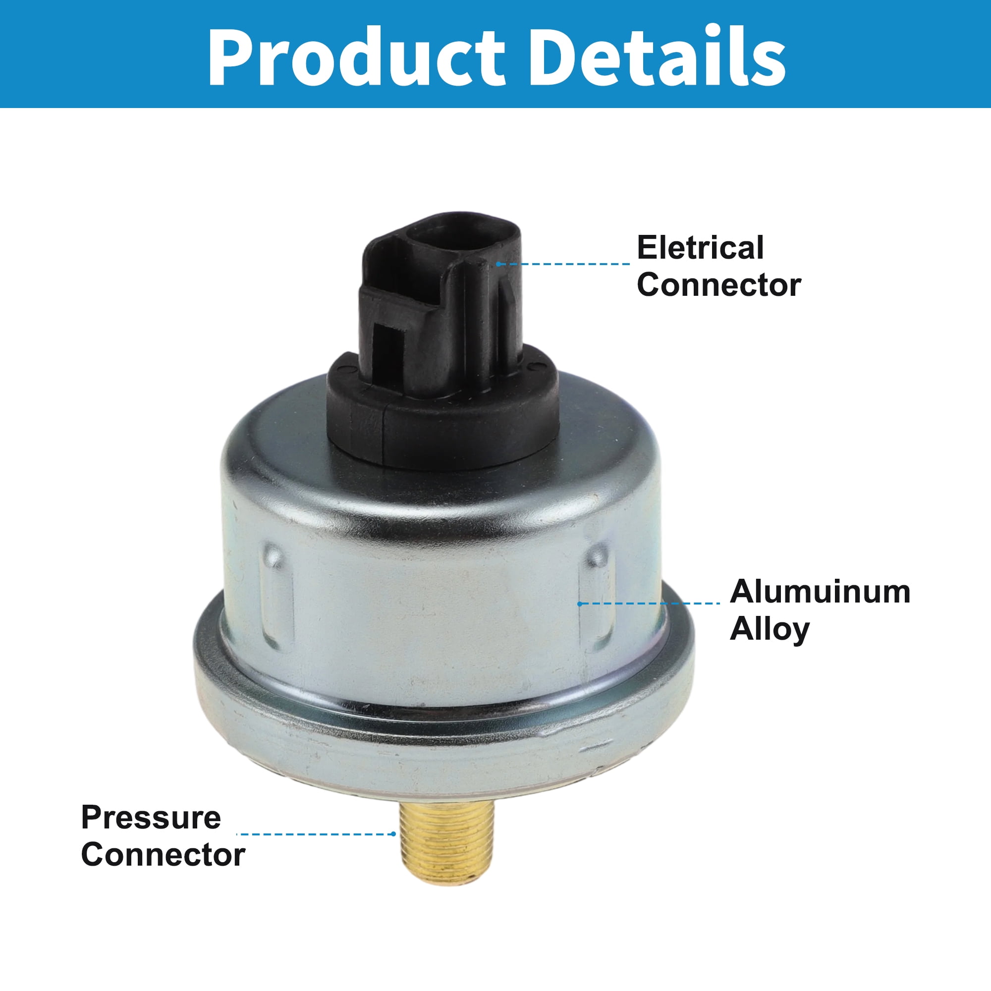 Unique Bargains 1 pcs No.8352060050 Engine Oil Pressure Sensor for Lexus LX470 1998-2007