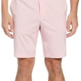 thumbnail image 3 of PGA Tour Men's Flat Front Heathered Golf Shorts Pink Size 34, 3 of 3