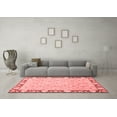 thumbnail image 3 of Ahgly Company Machine Washable Indoor Rectangle Oriental Red Traditional Area Rugs, 7' x 10', 3 of 4