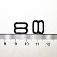 thumbnail image 3 of Ganchos de costura de metal negro para tirantes de sujetador, aprox. 100 unidades, 15 tipos a elegir. 13mmx10mm deslizante, 3 of 6