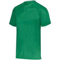 Augusta Sportswear - Youth Attain Two-Button Jersey - Color - Kelly - Size - L
