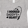 thumbnail image 4 of Inktastic I Hooked Daddy's Heart with Fishing Rod Girls Toddler Dress, 4 of 5