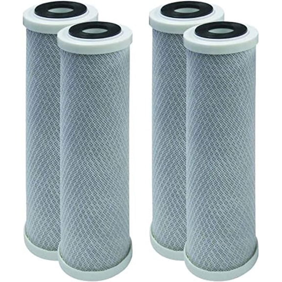 4 Pack of Compatible Filters for Pentek CFB-PB10 Water Filter Gallons