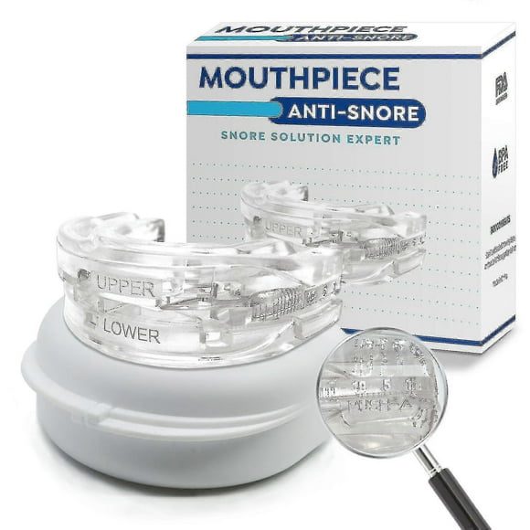 Adjustable Night Guard Mouthpiece Sleep Aid Anti-snore Mouthguard Deep Sleeping Adjustable Anti-snoring Mouthpiece js
