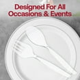 thumbnail image 7 of Smarty 9.75" Clear Disposable Plastic Utensils Serving Spoons 150ct, 7 of 7