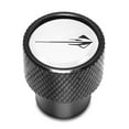 thumbnail image 2 of Chevrolet Corvette C7 Stingray Logo White on Black Aluminum Tire Valve Stem Caps, 2 of 6