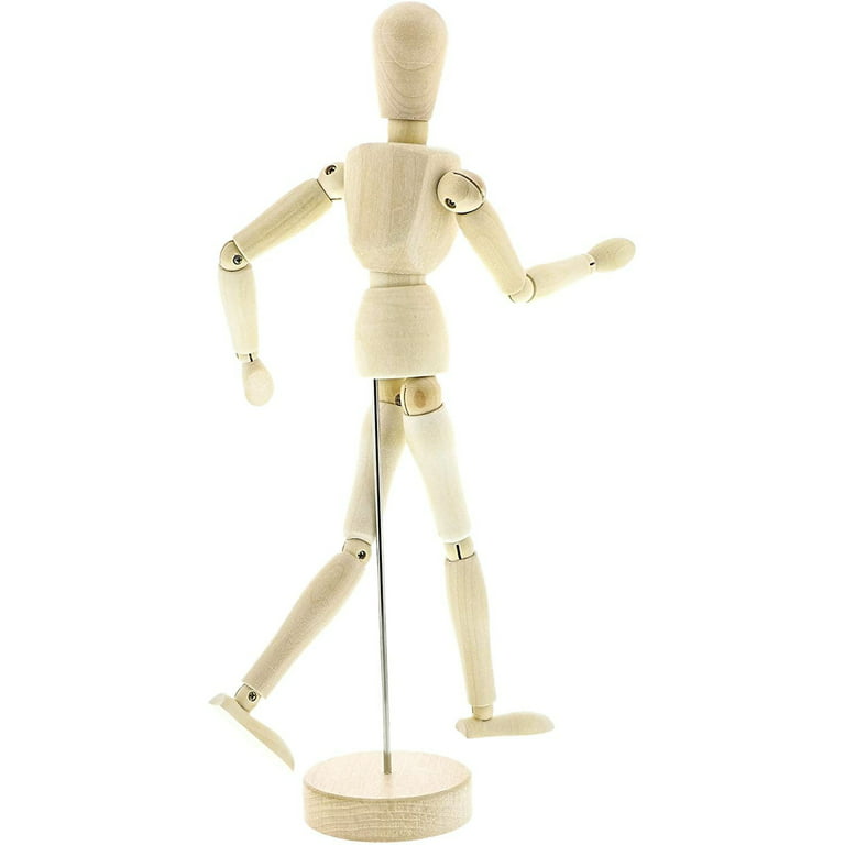 Drawing Mannequin 13 Wooden Art Figure Model for Posable Decoration and  Sketching 