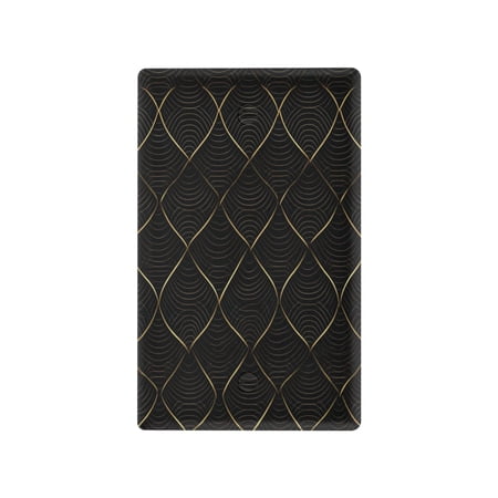 IAUYY Retardant PC Material Unused Outlet Cover Switch Plate Covers Easy DIY Installation with Screws Light Switch Cover Plate Artistic Style Presentation