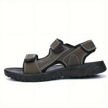 

Casual Cut Out Walking Shoes No Tie Sandals With Adjustable Fastener for Men