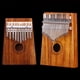 thumbnail image 1 of Piano de pulgar de 10 tonos, piano de pulgar de 17 tonos, Kalimba, piano de dedo de 10 tonos y 17 tonos, instrumento musical portátil, 1 of 4
