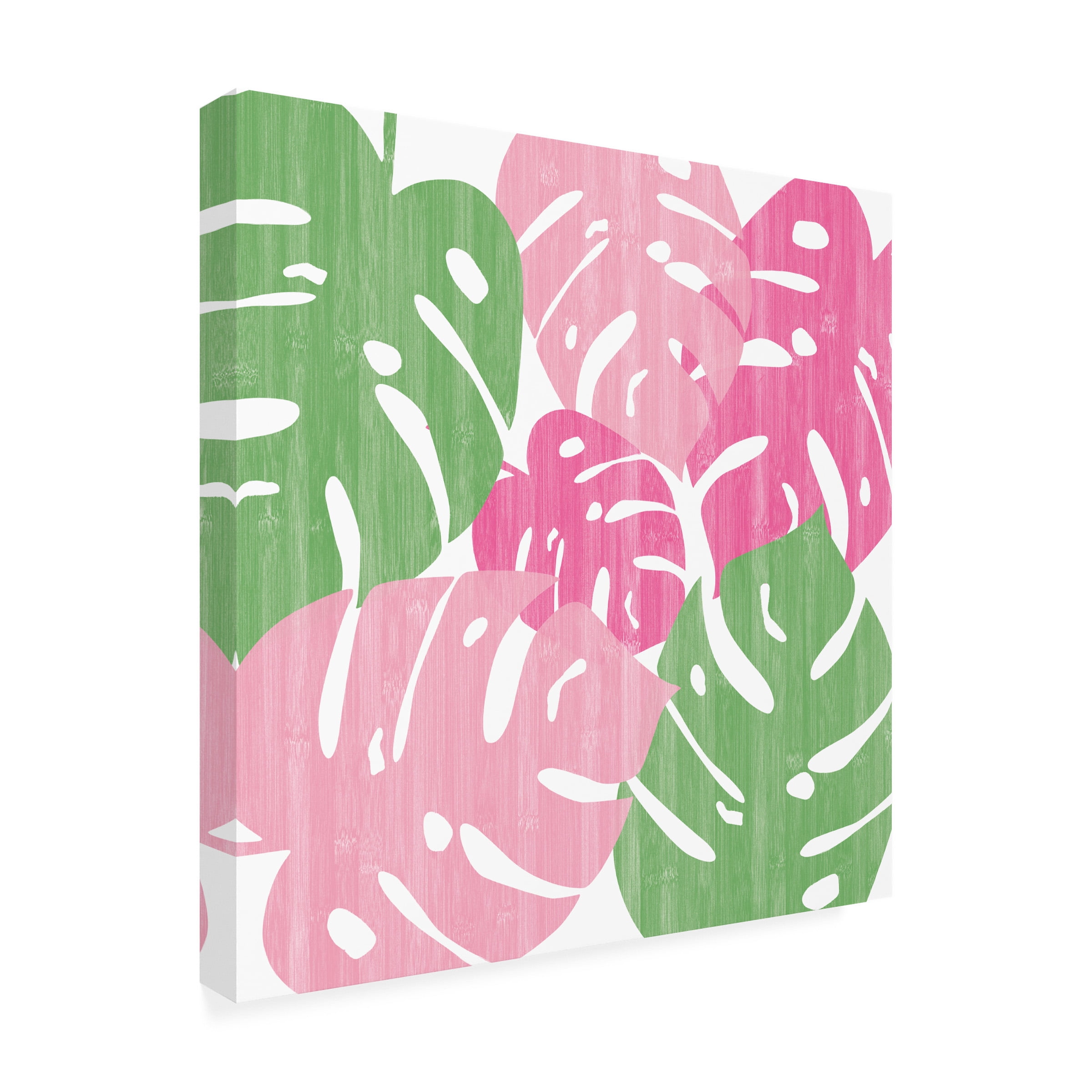 Sarah Adams 'Monstera II Hot Pink' Outdoor All-Weather Wall Decor