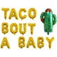 thumbnail image 5 of Juego de 16 globos decorativos para fiestas, globos de cactus, globos con letras TACO BOUT A BABY, suministros para fiestas de cumpleaños, bodas, baby shower, 5 of 8