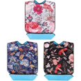 thumbnail image 2 of Bavoir Adulte pour Manger Lavable Réutilisable Imperméable Vêtements Protecteur Cadeau, 2 of 5