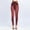 Red, variant on Tejiojio Fall Clearance Vertical Stripe Imitation Denim Leggings Show Thin Buttock Raising Capris