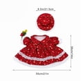 thumbnail image 3 of Sruoe Christmas Porch Goose Outfits, Porch Goose Clothes, 23 Inch Cement Goose Clothes Dress, Duck Clothes for Spring Easter Holiday Outdoor Garden Yard Lawn Patio Statue Decor, 3 of 9