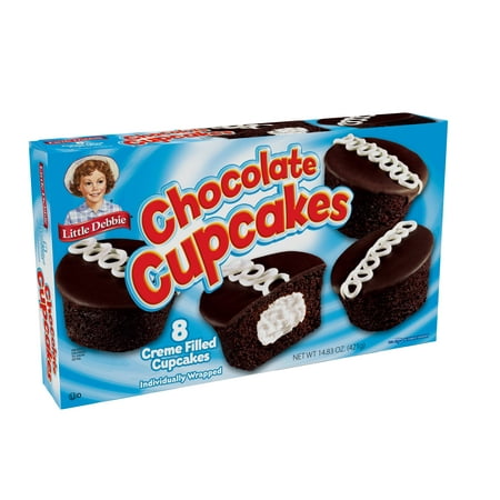 Little Debbie Family Pack Chocolate Cupcakes, 14.83
