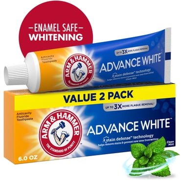ARM & HAMMER Complete Care Fluoride Toothpaste 2-Pack, Fresh Mint ...